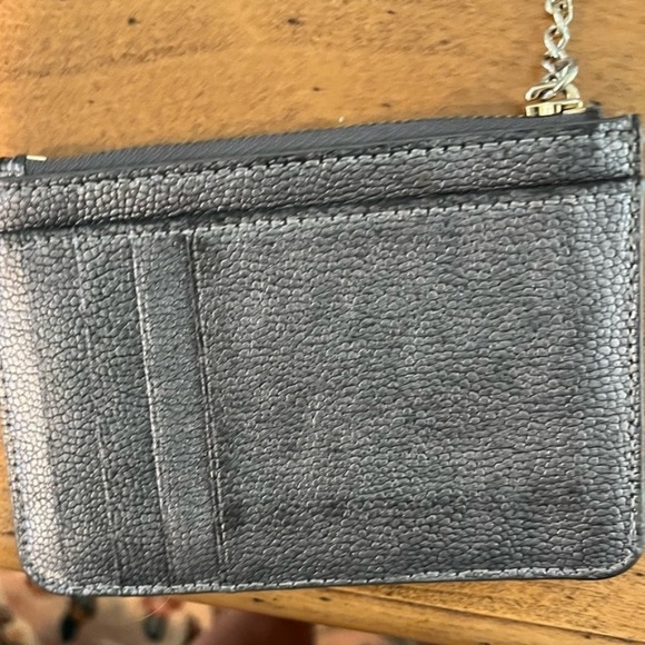 KATE SPADE GLITTERY POUCH WITH ATTACHED KEY RING/KEY CHAIN - Picture 3 of 3